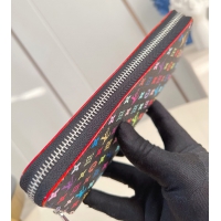 【Louis Vuitton】ルイヴィトン スーパーコピー LV × TM ポルトフォイユ・クレマンス ブラック（M13408）