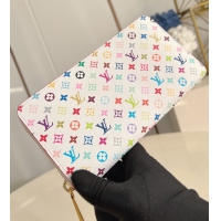 【Louis Vuitton】ルイヴィトン スーパーコピー LV × TM ジッピー･ウォレット ホワイト（M13922）