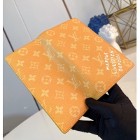 【Louis Vuitton】ルイヴィトン スーパーコピー ポルトフォイユ・ブラザ NM イエロー（M12656）