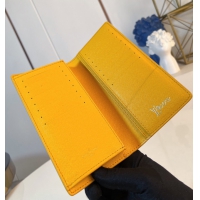 【Louis Vuitton】ルイヴィトン スーパーコピー ポルトフォイユ・ブラザ NM イエロー（M12656）