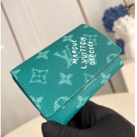 【Louis Vuitton】ルイヴィトン スーパーコピー ヴィクター ウォレット グリーン（M13222）