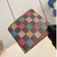 【Louis Vuitton】ルイヴィトン スーパーコピー ポルトフォイユ･スレンダー マルチカラー（N00185）