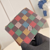 【Louis Vuitton】ルイヴィトン スーパーコピー ポルトフォイユ･スレンダー マルチカラー（N00185）