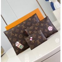 【Louis Vuitton】ルイヴィトン スーパーコピー ポシェット・キリガミ モノグラム / キャンディ レッド（M12203）