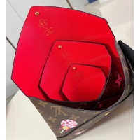 【Louis Vuitton】ルイヴィトン スーパーコピー ポシェット・キリガミ モノグラム / キャンディ レッド（M12203）