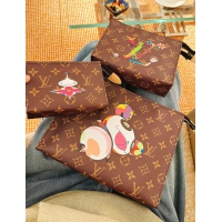 【Louis Vuitton】ルイヴィトン スーパーコピー LV x TM トリオ トイレタリーポーチ マルチカラー（M13762）