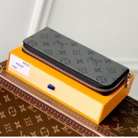 【Louis Vuitton】ルイヴィトン スーパーコピー ジッピーウォレット･ヴェルティカル ブラック（M62295）