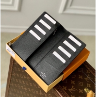 【Louis Vuitton】ルイヴィトン スーパーコピー パーソナライズ可能 ポルトフォイユ･ブラザ ブラック（M61697）