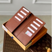 【Louis Vuitton】ルイヴィトン スーパーコピー パーソナライズ可能 ポルトフォイユ･ブラザ ブラウン（M66540）