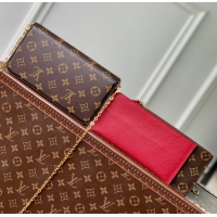 【Louis Vuitton】ルイヴィトン スーパーコピー ポシェット･フェリシー フューシャ（M81896）