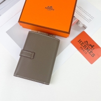 【HERMES】エルメス スーパーコピー ベアンウォレット エレファントグレー（H082875CC18）