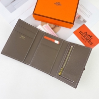 【HERMES】エルメス スーパーコピー ベアンウォレット エレファントグレー（H082875CC18）