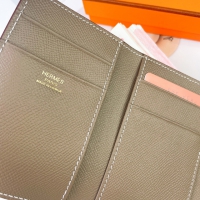 【HERMES】エルメス スーパーコピー ベアンウォレット エレファントグレー（H082875CC18）