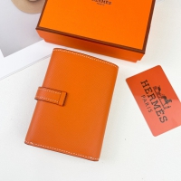 【HERMES】エルメス スーパーコピー ベアンウォレット オレンジ（H082875）