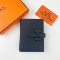 【HERMES】エルメス スーパーコピー ニュー・Hパッサン ショートウォレット ノワール（H085779CK89）