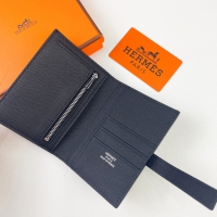 【HERMES】エルメス スーパーコピー ニュー・Hパッサン ショートウォレット ノワール（H085779CK89）