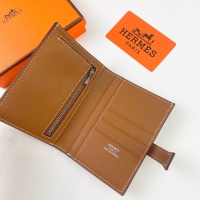 【HERMES】エルメス スーパーコピー ニュー・Hパッサン ショートウォレット ブラウン（H085779CK37）