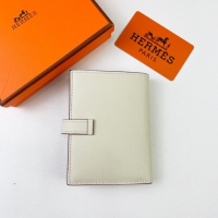 【HERMES】エルメス スーパーコピー ニュー・Hパッサン ショートウォレット チョークホワイト（H085779CK10）