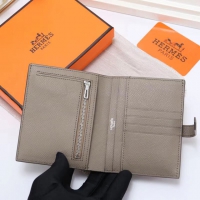 【HERMES】エルメス スーパーコピー ベアン ショートウォレット エトゥープ（H084817CK18）