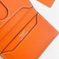 【HERMES】エルメス スーパーコピー R.M.S カードホルダー アプリコット（H084148CKAH）