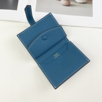 【HERMES】エルメス スーパーコピー ベアンミニウォレット ダークブルー（H080166CKS4）