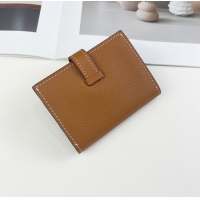 【HERMES】エルメス スーパーコピー ベアンミニウォレット キャメル（H039796CC37）