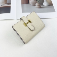 【HERMES】エルメス スーパーコピー ベアンミニウォレット チョーク（H039795CCI2）