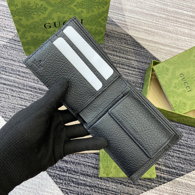 【GUCCI】グッチ 795316 ダブルG コイン ウォレット グレー 
