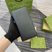 【GUCCI】グッチ 795331 ダブルG ロングウォレット ブラック