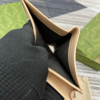 【GUCCI】グッチ 790055 GG マーモント カードケース ウォレット ライトベージュ