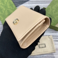 【GUCCI】グッチ 790067 ダブルG カードケース 名刺入れ ライトベージュ