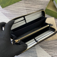 【GUCCI】グッチ 779786 ラウンドファスナー ウォレット ブラック