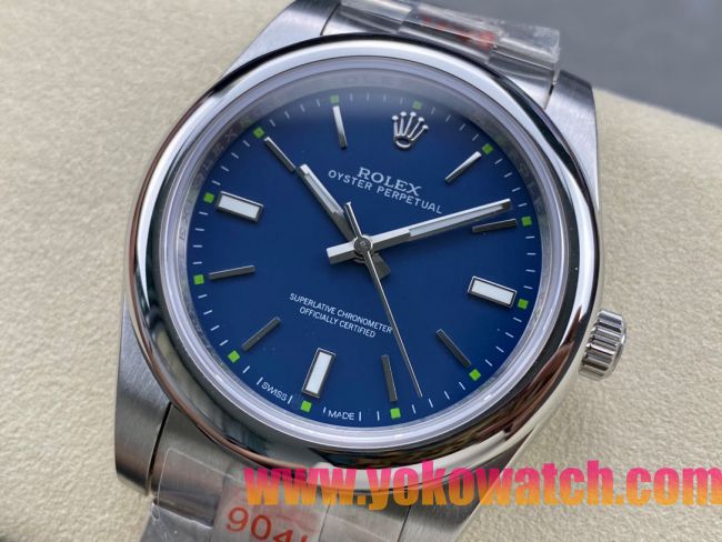 ロレックスコピー オイスター・パーペチュアル（Oyster Perpetual）41mm 124300“ディープブルー・ダイヤル＋シルバー・バーインデックス＋ポリッシュベゼル＋316Lスチールブレスレット” メンズ専用モデル