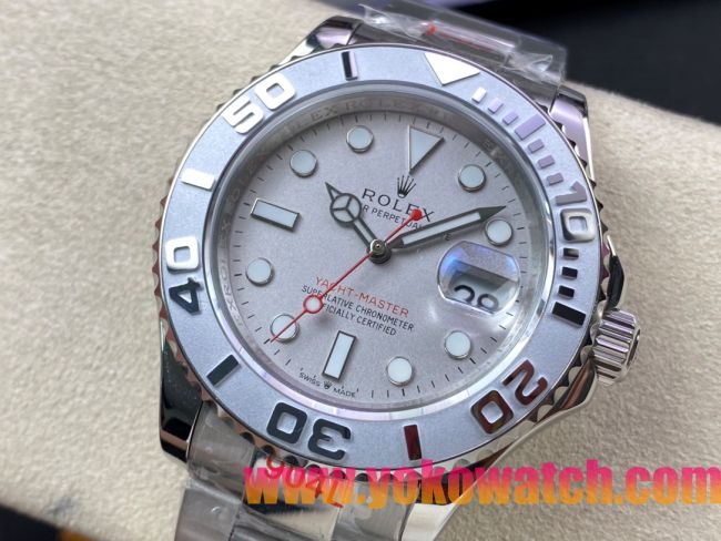 ロレックスコピー ヤット・マスター（Yacht-Master）40mm 126622“アイスブルー・ダイヤル＋細粒ベゼル仕上げ＋316Lスチールブレスレット” メンズ専用モデル