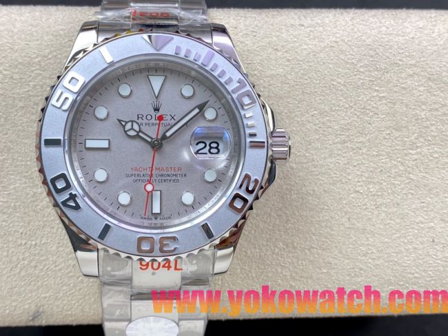 ロレックスコピー ヤット・マスター（Yacht-Master）40mm 126622“アイスブルー・ダイヤル＋細粒ベゼル仕上げ＋316Lスチールブレスレット” メンズ専用モデル