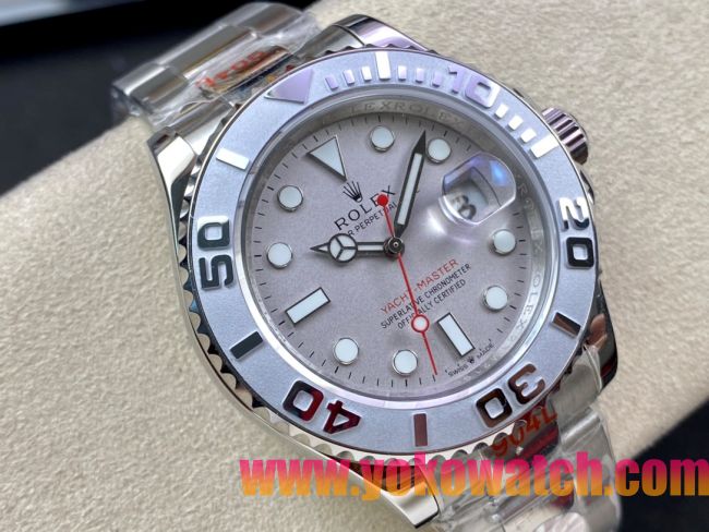 ロレックスコピー ヤット・マスター（Yacht-Master）40mm 126622“アイスブルー・ダイヤル＋細粒ベゼル仕上げ＋316Lスチールブレスレット” メンズ専用モデル