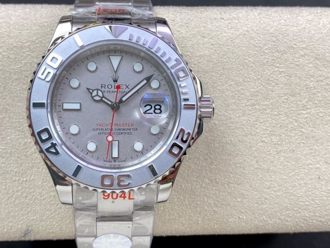 ロレックスコピー ヤット・マスター（Yacht-Master）40mm 126622“アイスブルー・ダイヤル＋細粒ベゼル仕上げ＋316Lスチールブレスレット” メンズ専用モデル