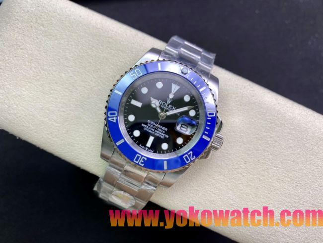 ロレックスコピー サブマリーナー（SUB）40mm 126610LN“新・ブルー・ベゼル＋ブラック・ダイヤル＋ステンレススチールケース＋オイスターブレスレット” メンズ専用モデル