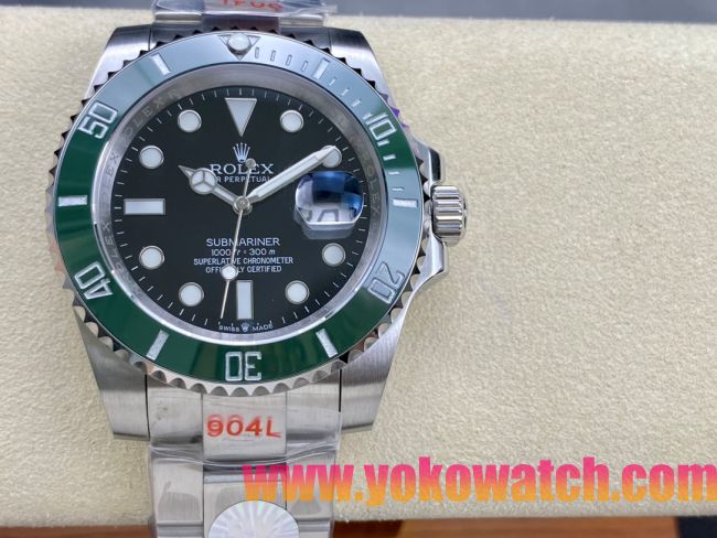 ロレックスコピー サブマリーナー（SUB）41mm 126610LV“グリーン・ベゼル＋ブラック・ダイヤル＋ステンレススチールケース＋オイスターブレスレット” メンズ専用モデル