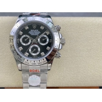 ロレックススーパーコピー コスモグラフ デイトナ 40mm RX002“ブラックダイヤル・ダイヤモンドインデックス” モデル