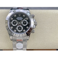 ロレックススーパーコピー コスモグラフ デイトナ 40mm RX002“ブラックダイヤル・ダイヤモンドインデックス” モデル