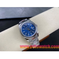 ロレックスコピー デイトジャスト 41mm 126300“ブルーダイヤル・インデックスベゼル” メンズ/ユニセックスモデル