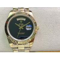 ロレックスコピー デイデイト（Day-Date）41mm 228235R“グリーン・ダイヤル＋バーインデックス＋イエローゴールドベゼル＋ステンレスブレスレット” レディース専用モデル