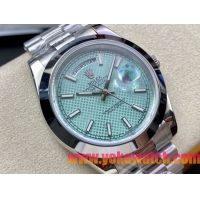 ロレックスコピー デイデイト（Day-Date）41mm 228232“パープル・ダイヤル＋バーインデックス＋ステンレスベゼル＋ステンレスブレスレット” レディース専用モデル