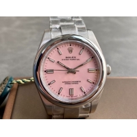 ロレックスコピー オイスター・パーペチュアル（Oyster Perpetual）41mm 126000“ピンク・ダイヤル＋バーインデックス＋ポリッシュベゼル＋316Lスチールブレスレット” レディース専用モデル