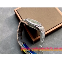 ロレックスコピー オイスター・パーペチュアル（Oyster Perpetual）41mm 126000“レッド・ダイヤル＋バーインデックス＋ポリッシュベゼル＋316Lスチールブレスレット” レディース専用モデル 