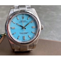 ロレックスコピー パーペチュアル（Oyster Perpetual）41mm 126000“スカイブルー・ダイヤル＋バーインデックス＋ポリッシュベゼル＋316Lスチールブレスレット” レディース専用モデル