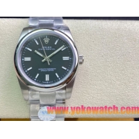 ロレックスコピー オイスター・パーペチュアル（Oyster Perpetual）36mm 278240“ダークグリーン・ダイヤル＋シルバー・バーインデックス＋ポリッシュベゼル＋316Lスチールブレスレット” レディース専用モデル