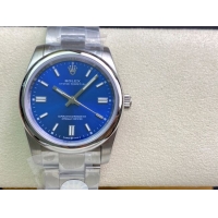 ロレックスコピー オイスター・パーペチュアル（Oyster Perpetual）36mm 278240“インディゴブルー・ダイヤル＋シルバー・バーインデックス＋ポリッシュベゼル＋316Lスチールブレスレット” レディース専用モデル