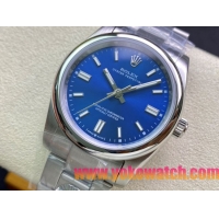 ロレックスコピー オイスター・パーペチュアル（Oyster Perpetual）36mm 278240“インディゴブルー・ダイヤル＋シルバー・バーインデックス＋ポリッシュベゼル＋316Lスチールブレスレット” レディース専用モデル
